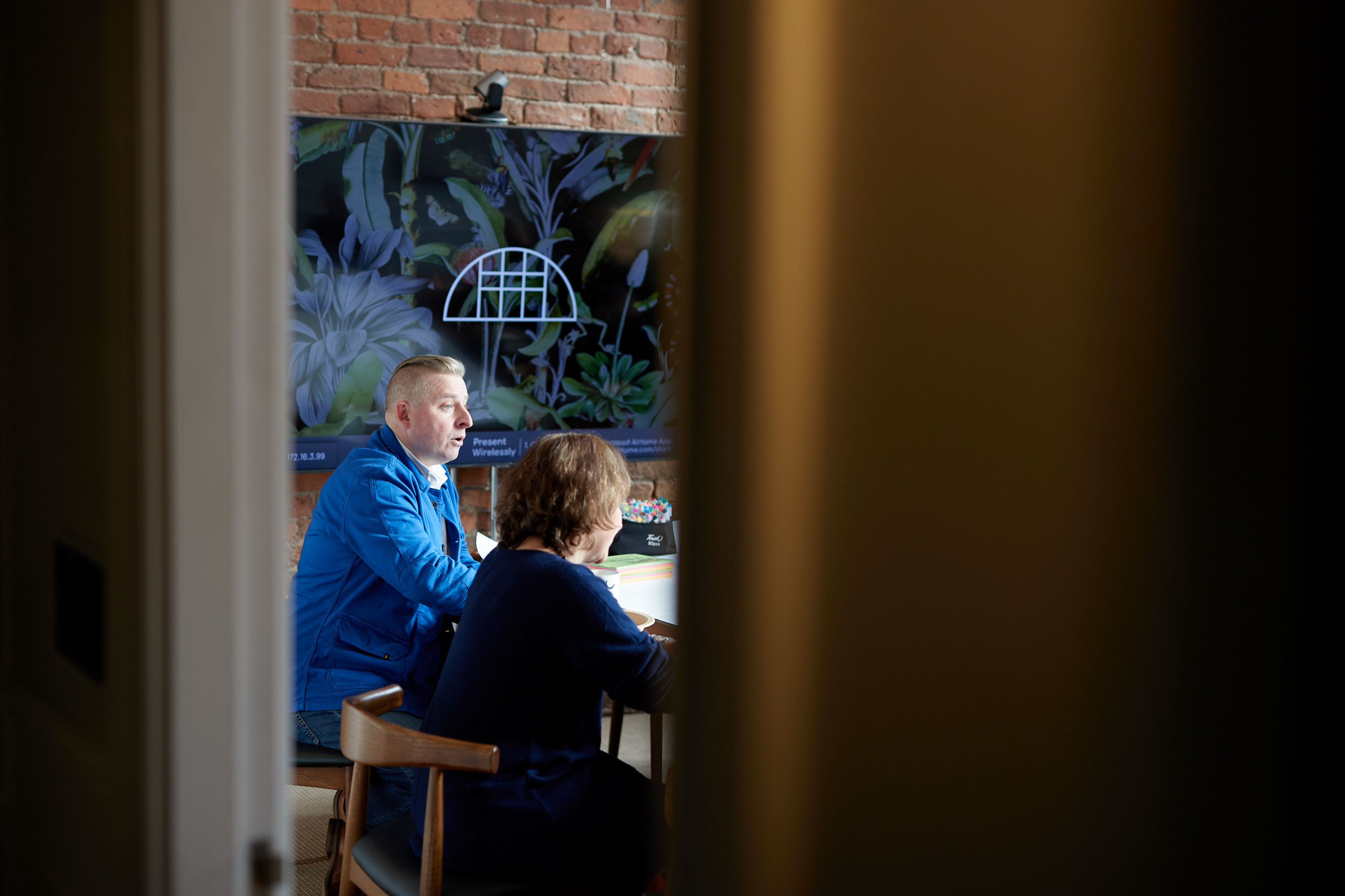 Team coaching session